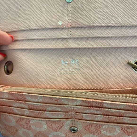 Coach Slim Envelope Crossbody Wallet Style - Picture 2 of 3